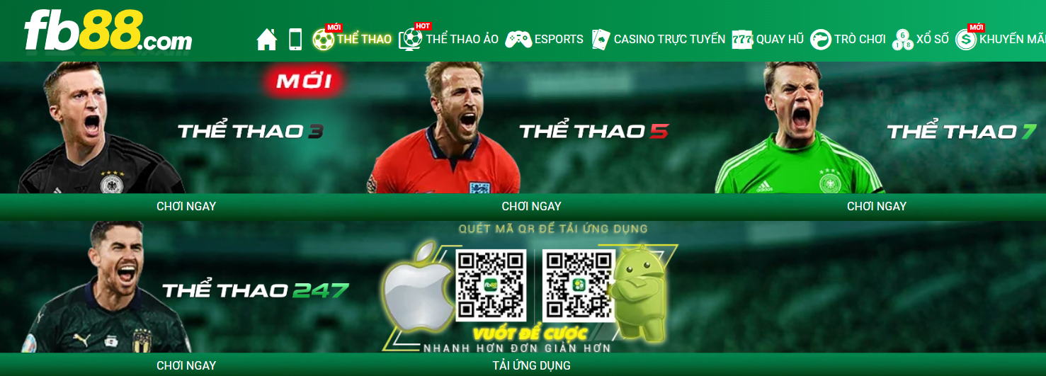 Cá cược thể thao fb88