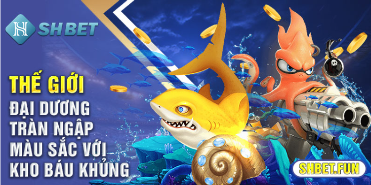 Thế giới đại dương tràn ngập màu sắc với kho báu khủng