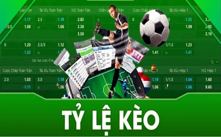 Tỷ lệ kèo 7m chính là chỉ số thể hiện khả năng chiến thắng của 2 đội tham gia thi đấu