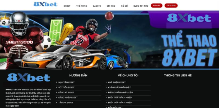 Quy trình cá cược thể thao 8xbet trực tuyến Quy trình cá cược thể thao 8xbet trực tuyến